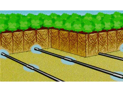 Підземна система крапельного поливу