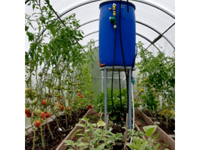 Краплинний полив для теплиці