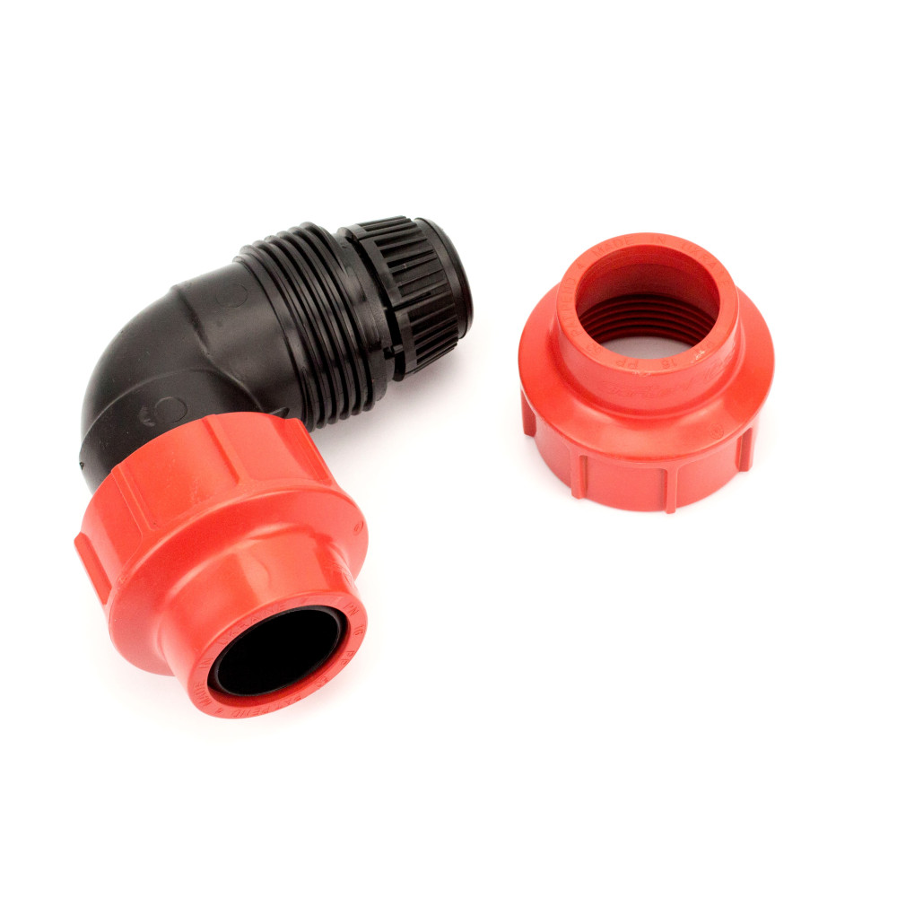 Коліно затискне для рукава Lay Flat (КЗ ASM)