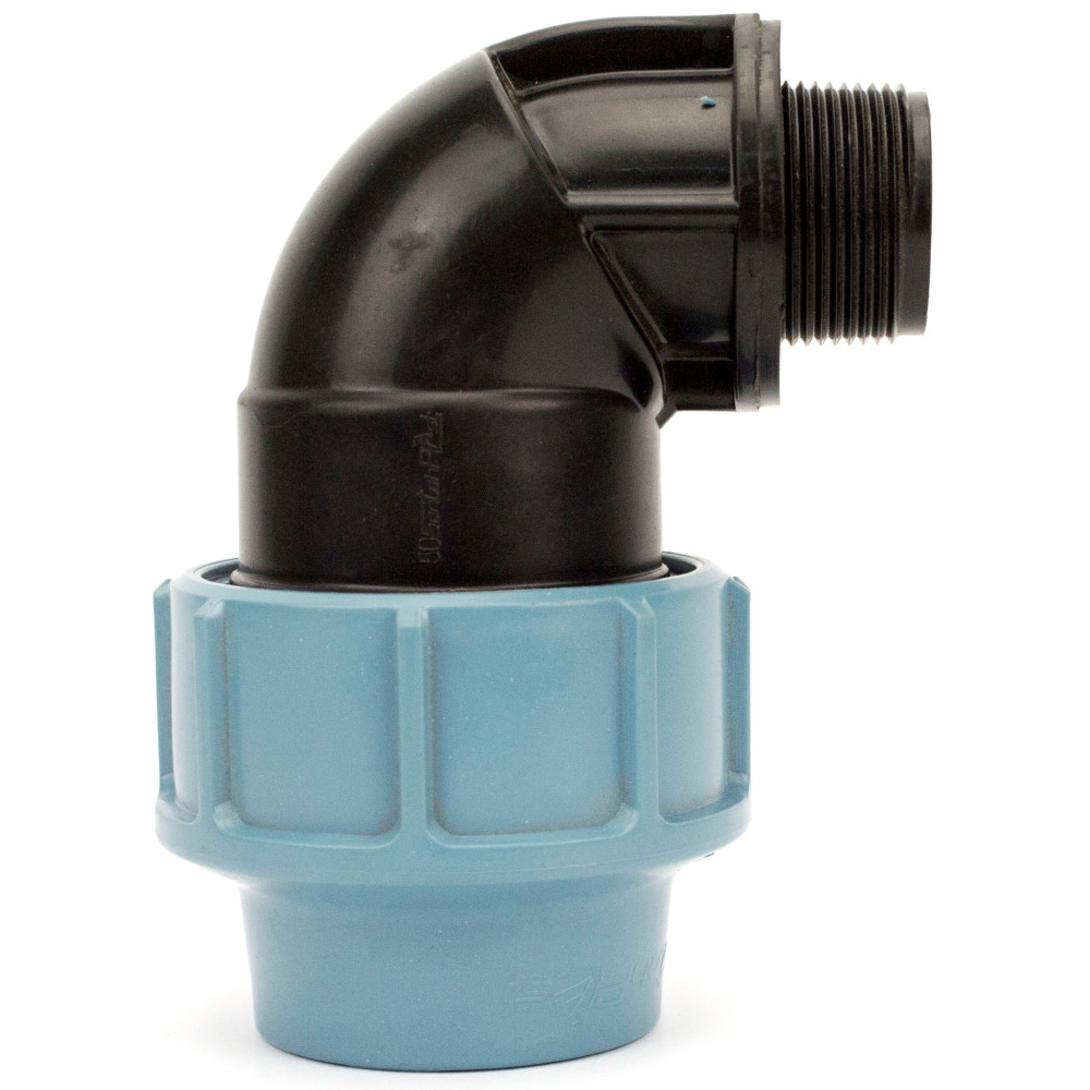 Коліно з зовнішнім різьбленням КНР SantehPlast