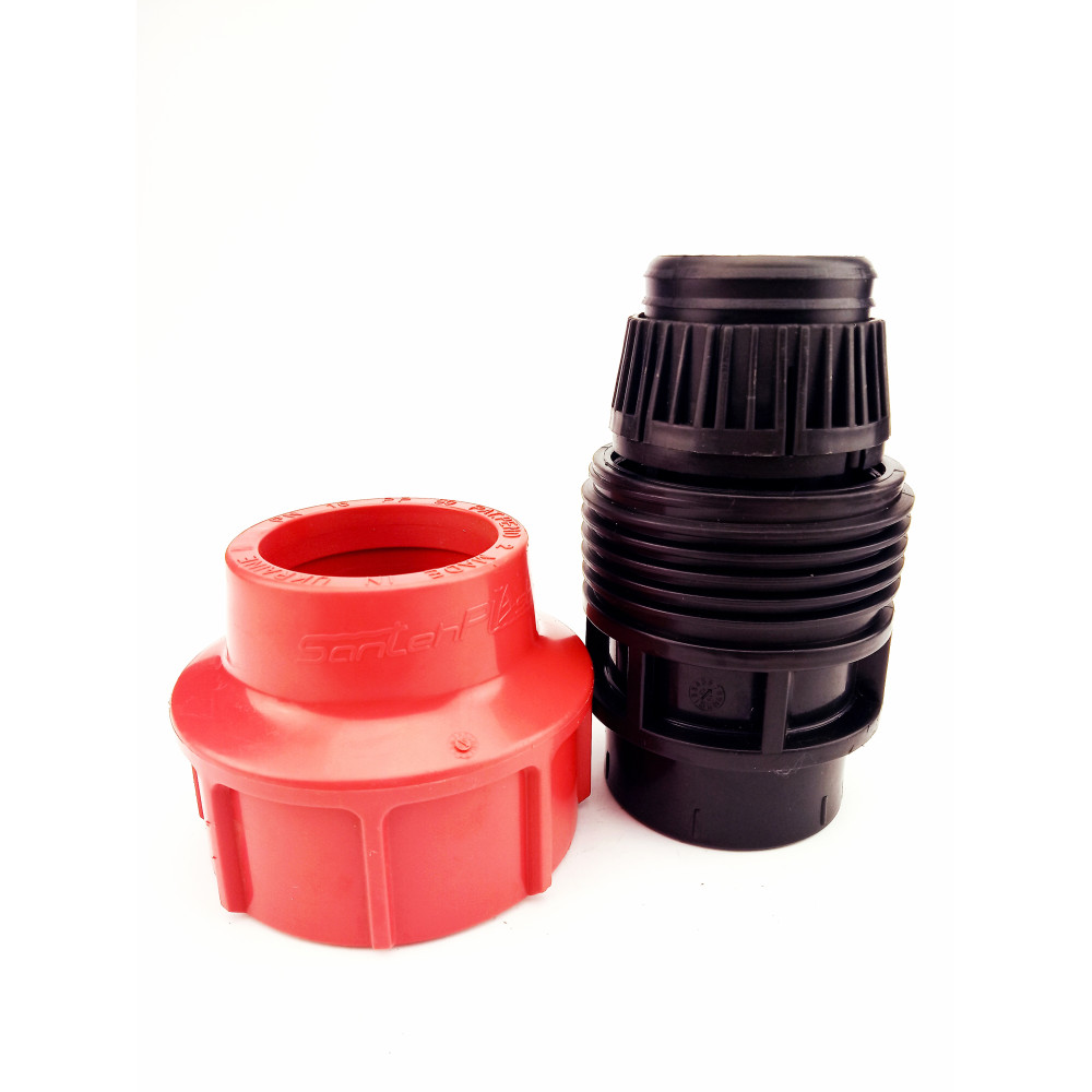 Муфта для рукава LayFlat (Лайфлет) з внутрішньою різьбою МВР ASM