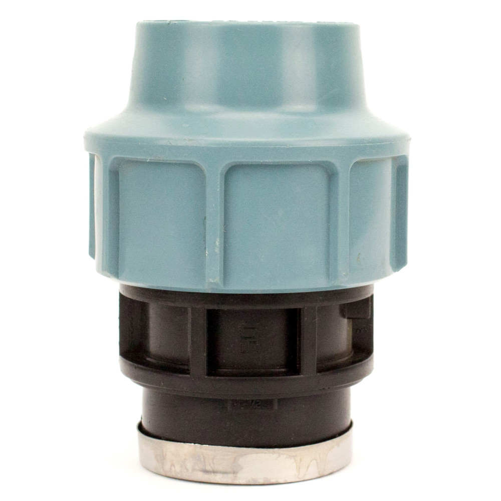 Муфта ПНД з внутрішньою різьбою (МВР) SantehPlast — Компресійний фітинг