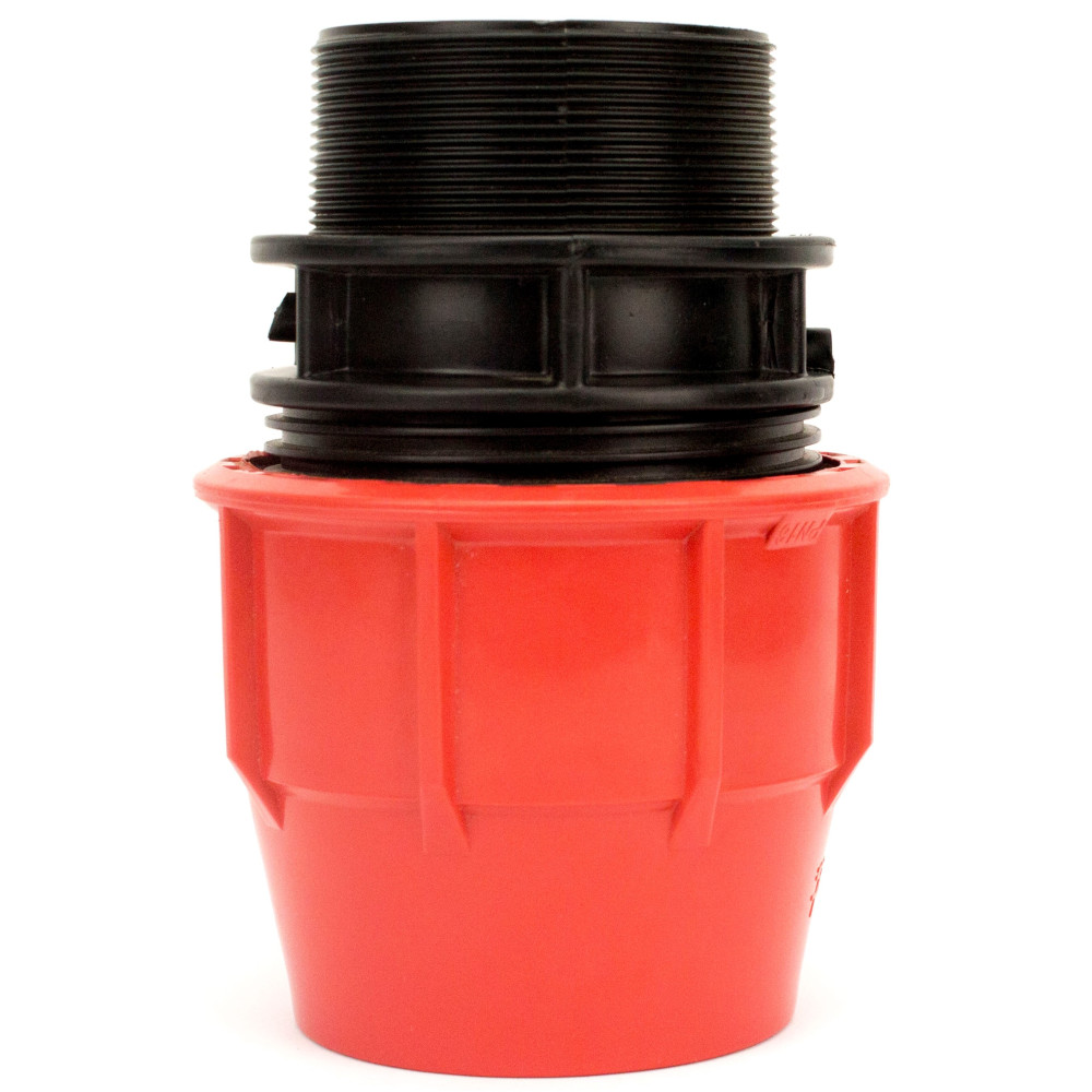 Муфта для рукава LayFlat (Лайфлет) із зовнішньою різьбою МНР ASM