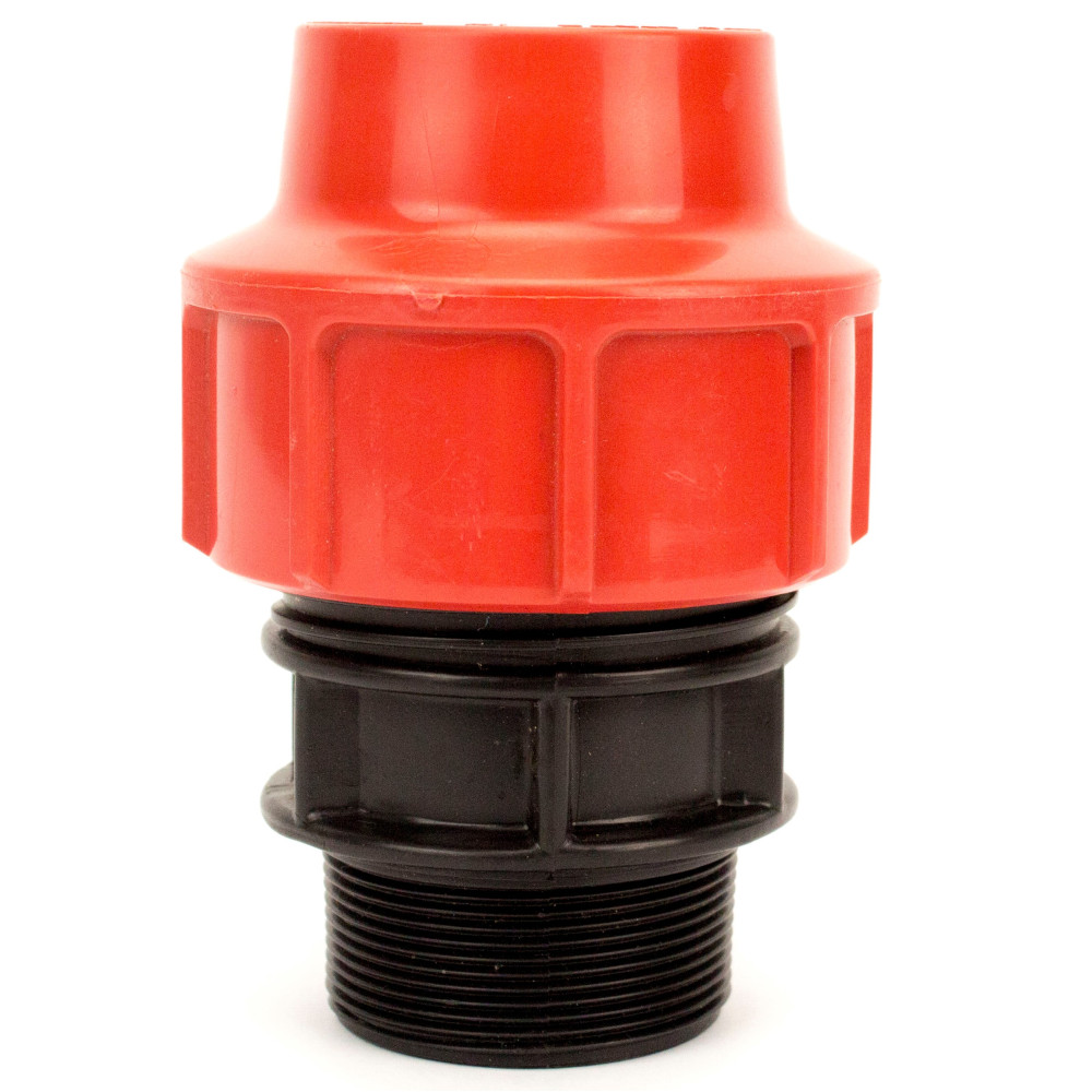 Муфта для рукава LayFlat (Лайфлет) із зовнішньою різьбою МНР ASM