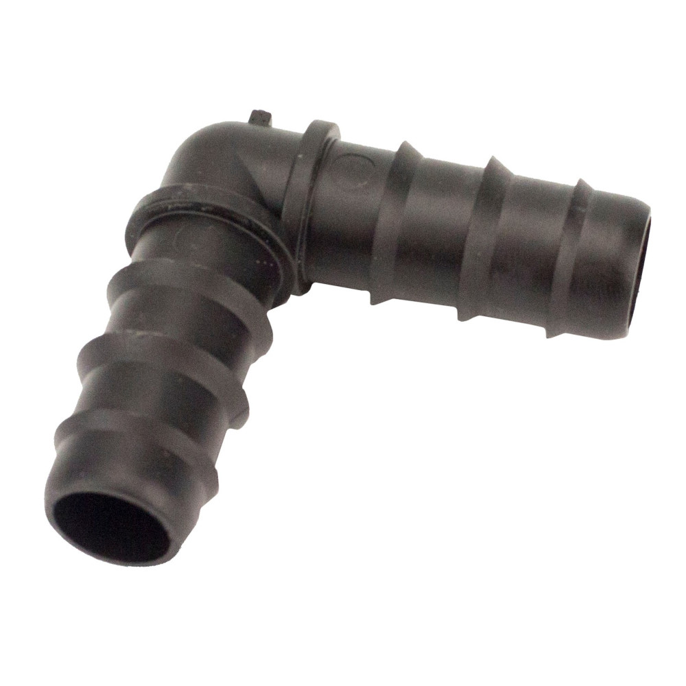 Коліно з'єднувальне для трубки d 20 мм (кутник)