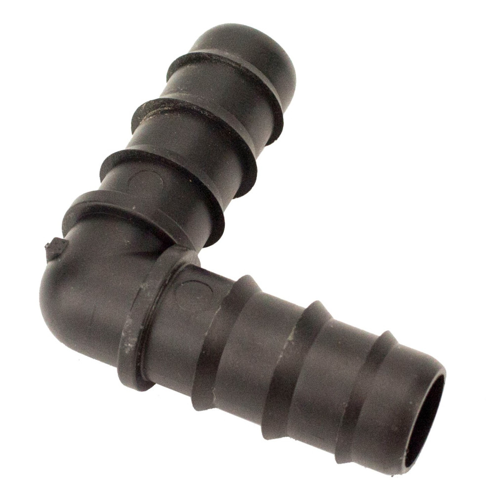 Коліно з'єднувальне для трубки d 20 мм (кутник)