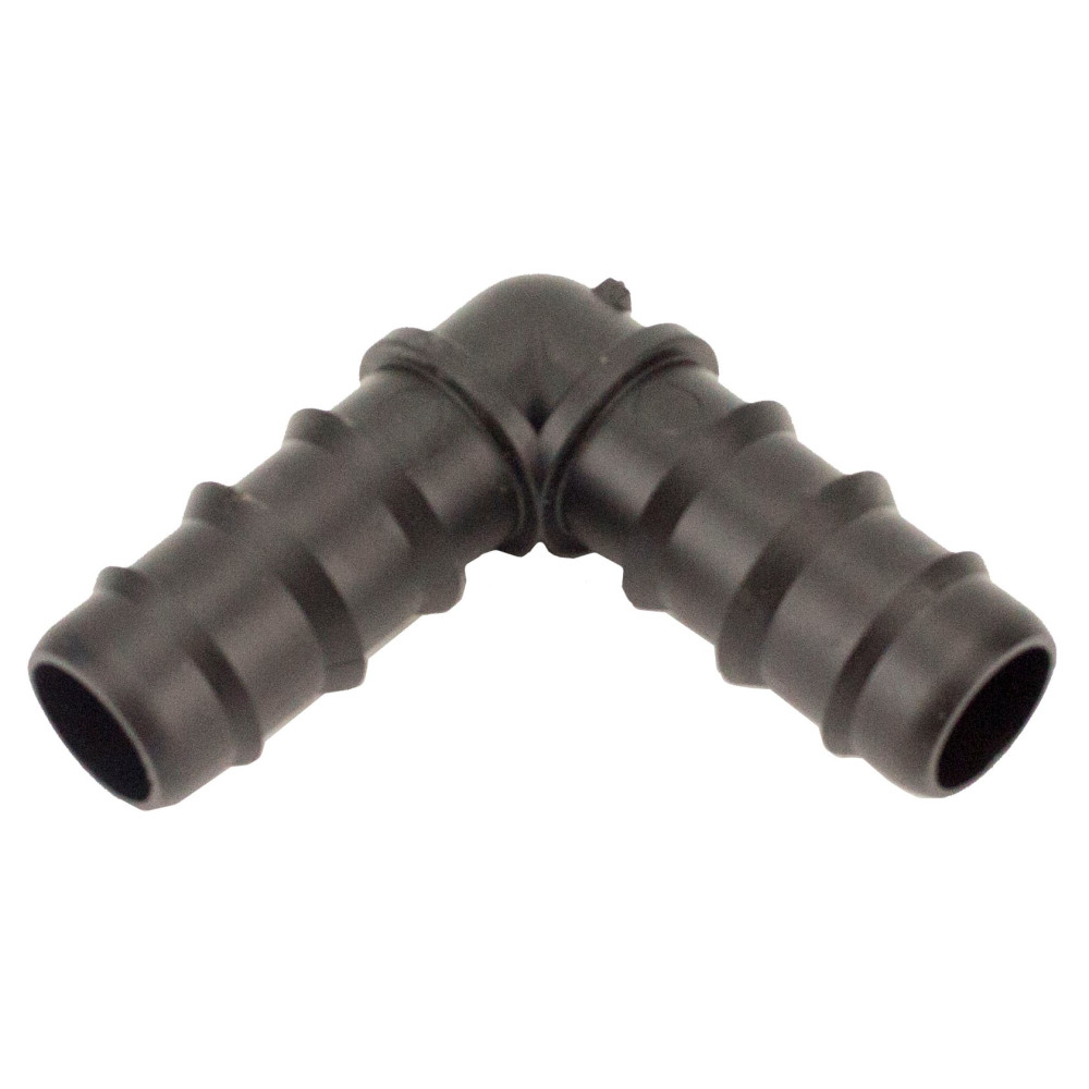 Коліно з'єднувальне для трубки d 20 мм (кутник)