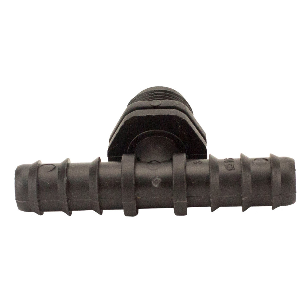 Трійник для крапельної трубки 16 мм зовнішнє різьблення 1/2"