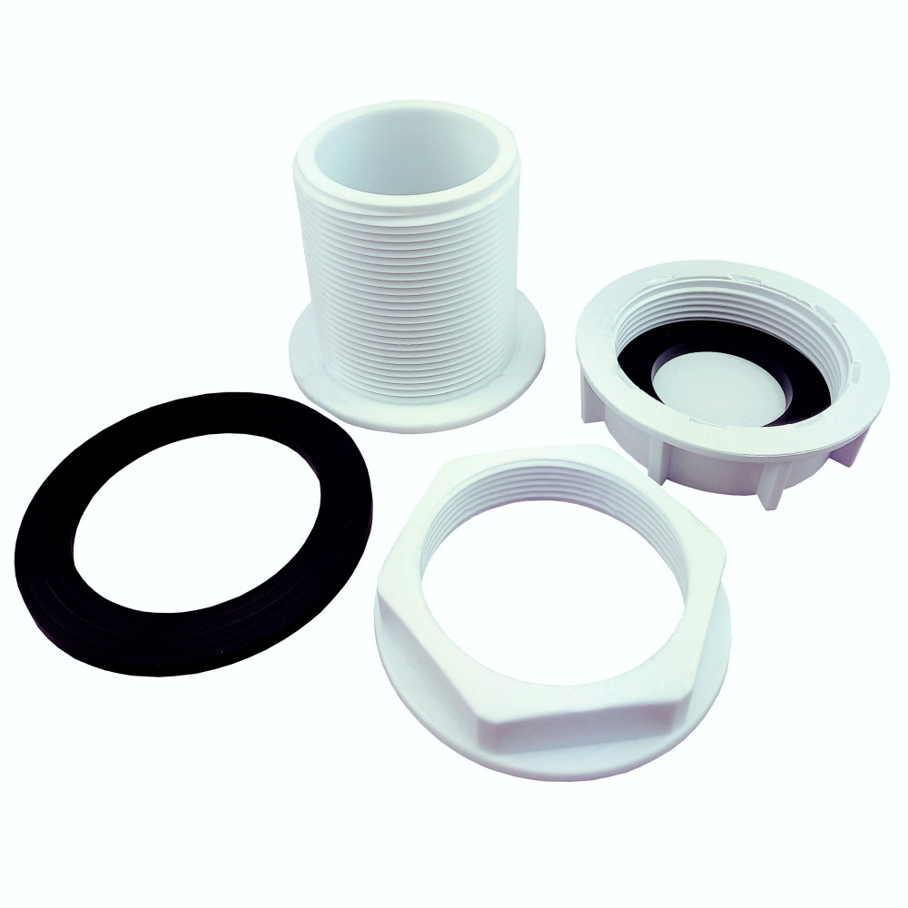 Відвід з бака в зборі 1/2" - 3/4" (Врізка універсальна)