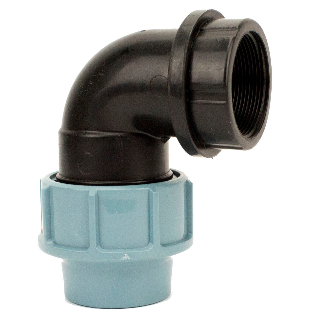 Коліно з внутрішньою різьбою КВР SantehPlast