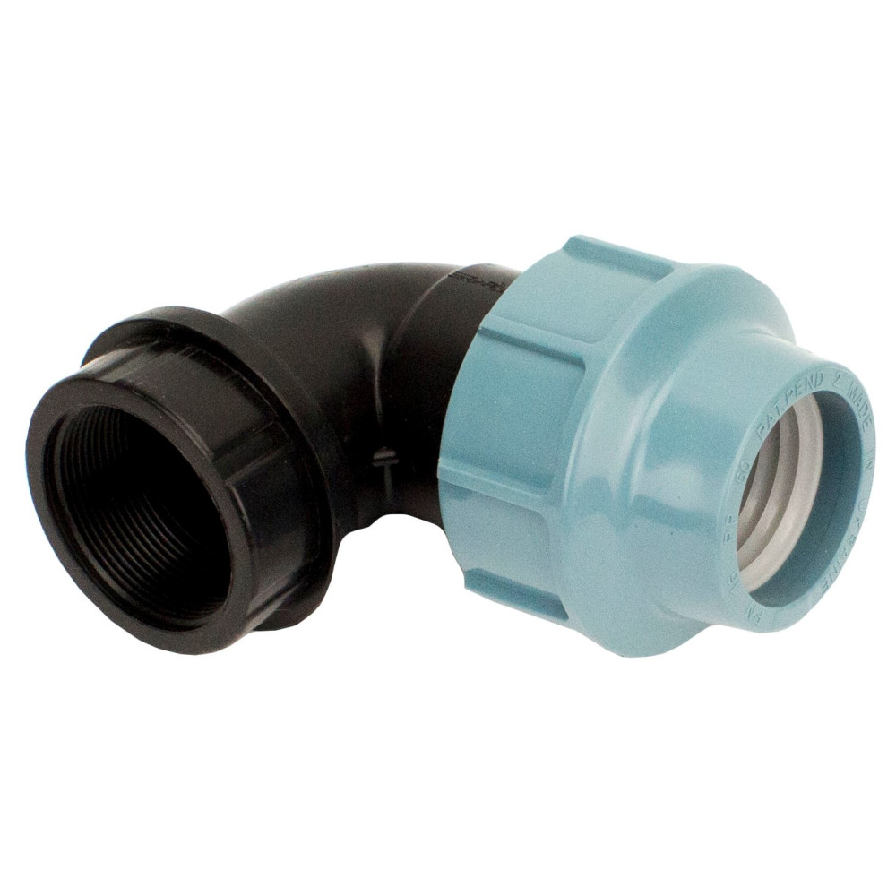 Коліно з внутрішньою різьбою КВР SantehPlast