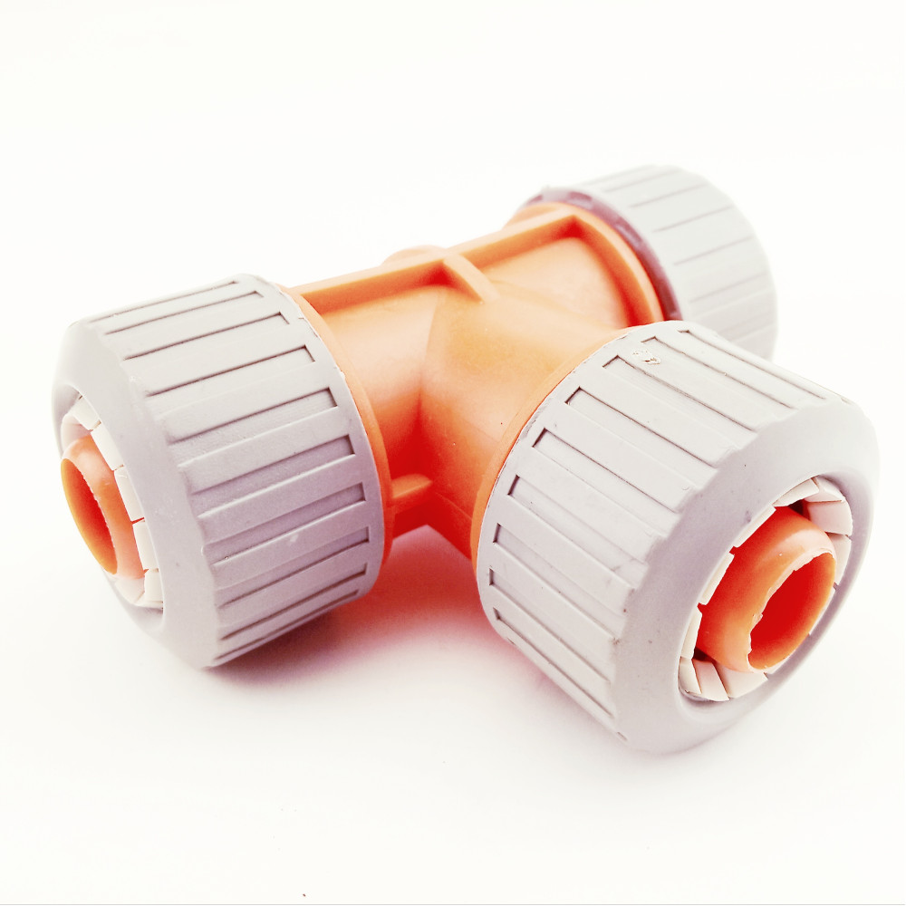 Цанговий трійник перехідний 1/2" х 3/4" SLD