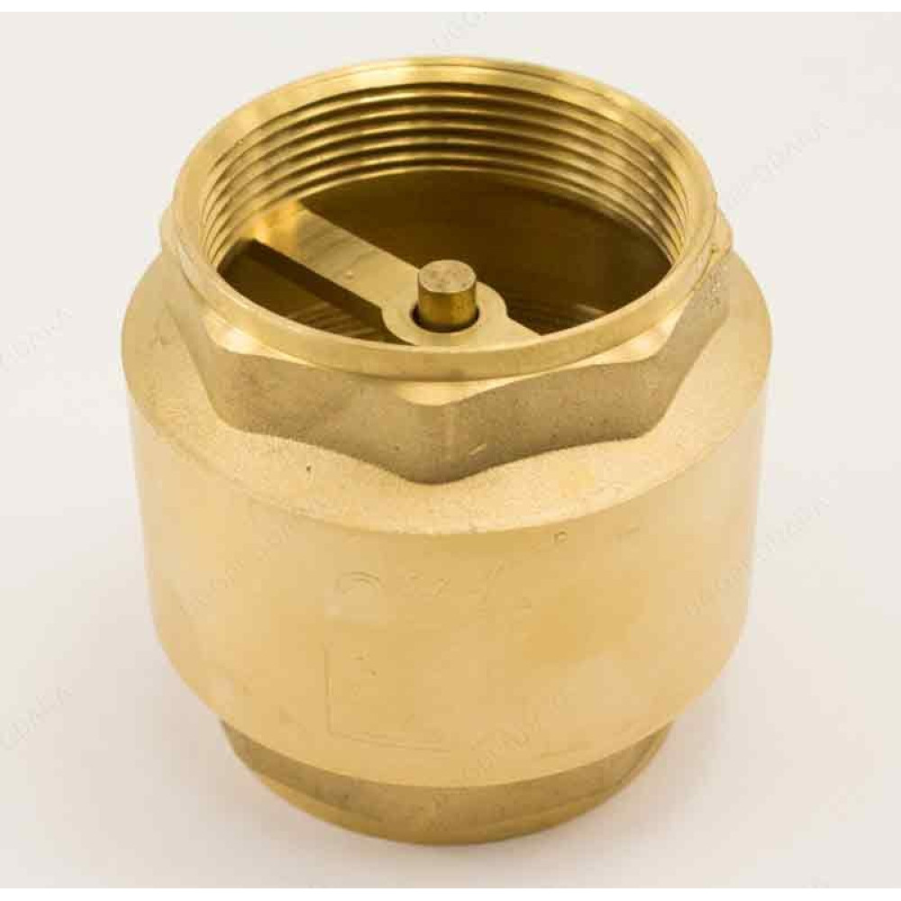 Зворотний клапан із латунним штоком