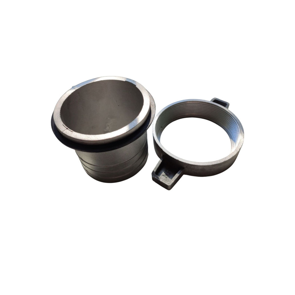 Перехідник мотопомпи алюмінієвий (фланець-шланг)