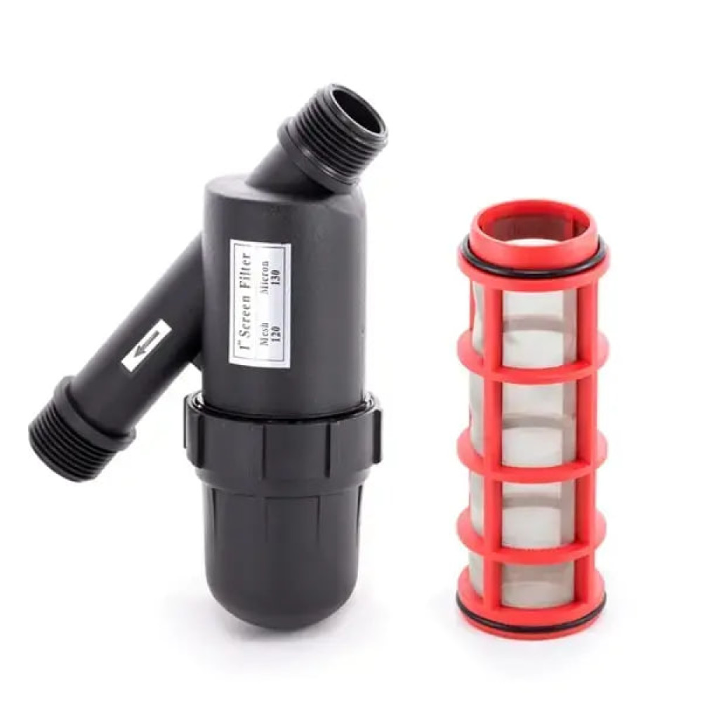 Фільтр сітчастий 3/4" (120 mesh) для систем поливу