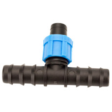 Трійник для трубки + стрічка 16х16х16 Santehplast