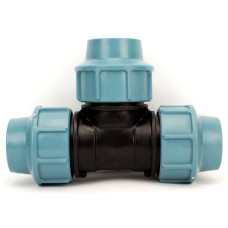 Трійник затискний ТЗ SantehPlast