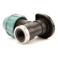 Коліно настінне компресійне (КН) SantehPlast