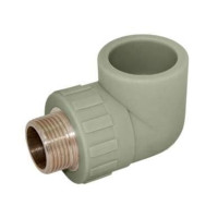 Коліно PP-R із зовнішньою різьбою