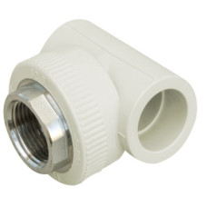 Трійник під ключ PP-R з внутрішнім різьбленням