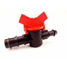 Кран стартовий з гумкою для сліпої трубки d 20 мм