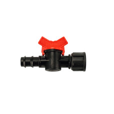 Хомут пластиковий затискний 20 мм для крапельної трубки