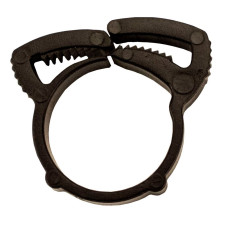 Хомут пластиковий затискний 20 мм для крапельної трубки