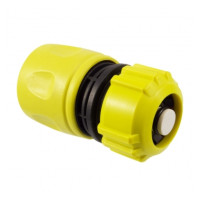 Конектор для шланга 1/2" Norton з клапаном (Автостоп)