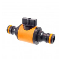 Кран адаптерний (двосторонній адаптер з регулятором)