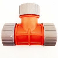 Цанговий трійник перехідний 1/2" х 3/4" SLD