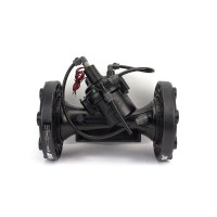 Електромагнітний клапан-регулятор тиску 3" фланцевий (AC24V)