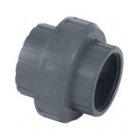 Муфта розбірна PVC (ПВХ) одностороння (клей — внутрішня різьба) Pimtas PN16