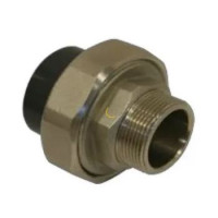 Накидна гайка латунь/пластик з зов. різ. PVC PN 16