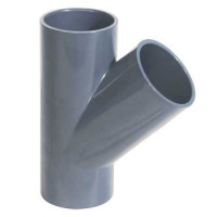 Трійник 45° PVC PN 16