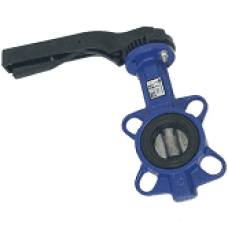 Засувка (затвор дисковий) «Батерфляй» з нержавіючим диском PN10/16