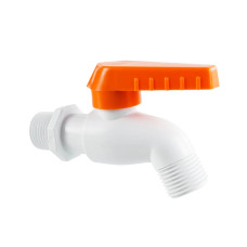 Кран «Ніс» пластиковий 1/2" ЗР x 1/2" ЗР Norton