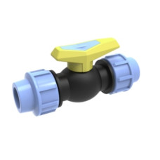 Кран шаровий ПНТ D32 х D32 (Затискач — Затискач)