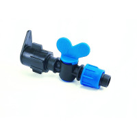 Кран стартовий для рукава Lay Flat — крапельна стрічка