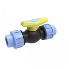 Кран шаровий ПНТ D63 х D63 (Затискач — Затискач)