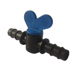 Мінікран з’єднувальний ЙОРЖ-ЙОРЖ 16 мм — Прохідний кран для трубки