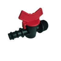 Кран стартовий для трубки 16 мм 1/2" із зовнішнім різьбленням