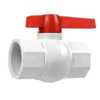 Кран кульовий U-PVC з внутрішньою різьбою 2"