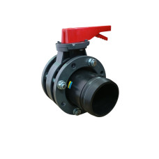 Кран Баттерфляй для рукава LayFlat LFT 6"