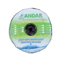 Крапельна стрічка емітерна ANDAR 20см 6mil 1.38 л/год (2500м)
