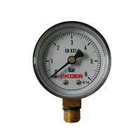 Манометр радіальний (0 - 6 bar) D=50 мм 1/4" — Контроль тиску в системі