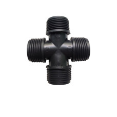 Хрестовина з зовнішнім різьбленням 1"