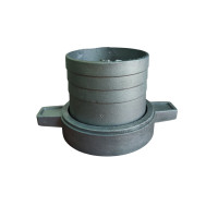 Перехідник мотопомпи алюмінієвий (фланець-шланг)