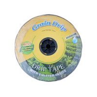 Крапельна стрічка еміттерна Grain 20см 6mil  1.1 л/год (3000м)