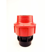 Муфта для рукава LayFlat (Лайфлет) з внутрішньою різьбою МВР ASM