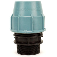 Муфта із зовнішнім різьбленням МНР SantehPlast